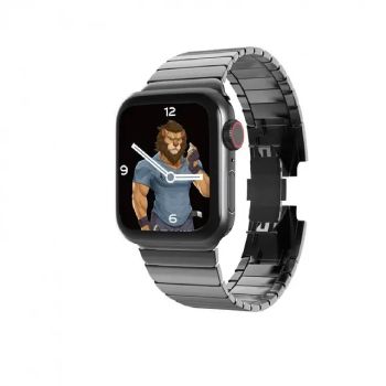 سی تل موبایل - بند ساعت گرین لاین مدل  Link Bracelet Acero Correa مناسب برای اپل واچ 42/44/45 میلی متری