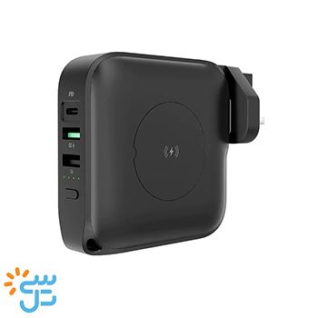 سی تل موبایل - شارژر دیواری 20 وات و پاوربانک 10000mah  پاورولوجی مدل WALL CHARGER POWER BANK PPBCHA11