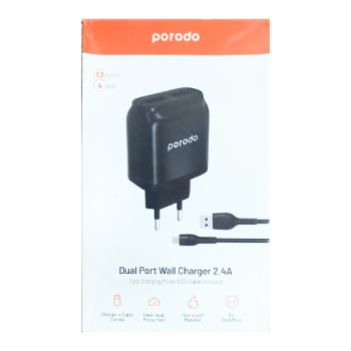 سی تل موبایل - شارژر دیواری پرودو مدل PD-0203MEU به همراه کابل تبدیل Micro USB