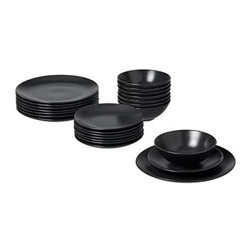 سی تل موبایل - سرویس غذاخوری 24 پارچه سرامیکی ایکیا FARGKLAR