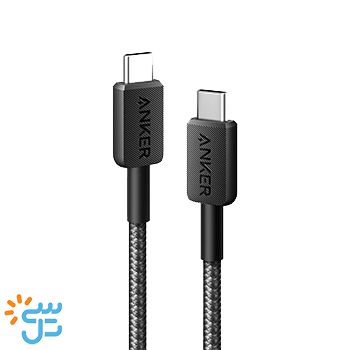 سی تل موبایل - کابل انکر Anker 322 USB-C to USB-C طول ٩٠ سانتی متر – مدل A81F5