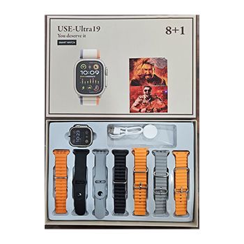 سی تل موبایل - ساعت هوشمند 8بند+ایرپاد پرو 2 مدل USE-Ultra19
