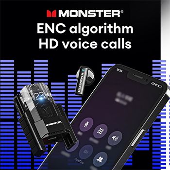 سی تل موبایل - هندزفری بلوتوث مانستر مدل AIRMARS XKT23