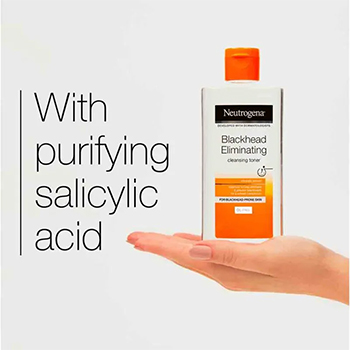 سی تل موبایل - تونر پاک کننده صورت نوتروژینا مدل Blackhead Eliminating ضد جوش سرسیاه 